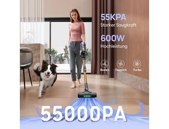 Steelstofzuiger GreenEye met 55 kPa & 60 Min - 59% Korting!