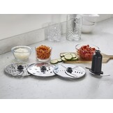 Krachtige Keukenmachine 800W Zilver - Multifunctioneel met Citruspers (54% Korting)