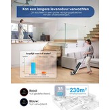 Draadloze Steelstofzuiger & Dweil met 55% Korting