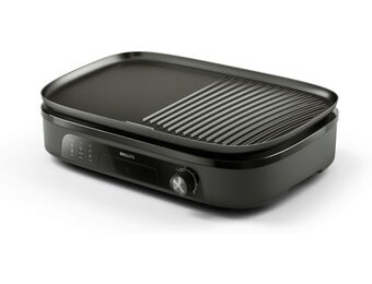 Krachtige Tafelgrill 2400W met Antiaanbaklaag - 53% Korting