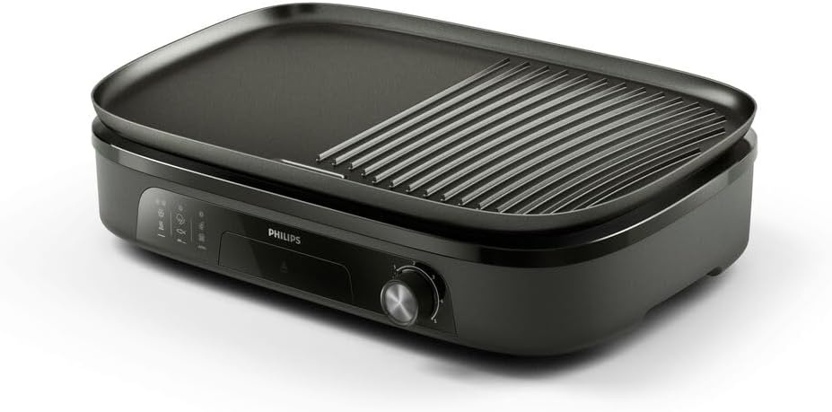 Krachtige Tafelgrill 2400W met Antiaanbaklaag - 53% Korting