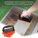 Plancha Grillplaat RVS BBQ Set - 50x32cm incl. Spatel & Schraper (34% Korting)