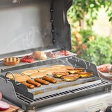 Plancha Grillplaat RVS BBQ Set - 50x32cm incl. Spatel & Schraper (34% Korting)