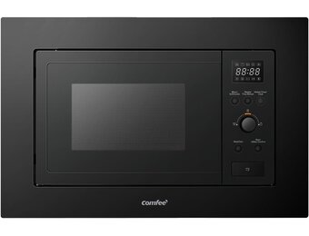 Zwarte Inbouwmagnetron 20L 800W + 1000W Grill - 34% Korting!