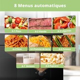 Zwarte Inbouwmagnetron 20L 800W + 1000W Grill - 34% Korting!