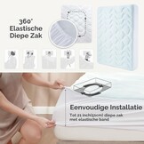 Matrastopper Gel Memory Foam 140x200cm | 28% Korting