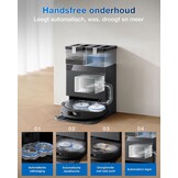 Robotstofzuiger & Dweil met OMNI-station, 20.000 Pa - 55% Korting