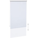 Verduisterend Rolgordijn Wit/Zilver - 80x220 cm - 32% Korting