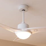 Plafondventilator Wit 106 cm met LED & Afstandsbediening - 34% Korting
