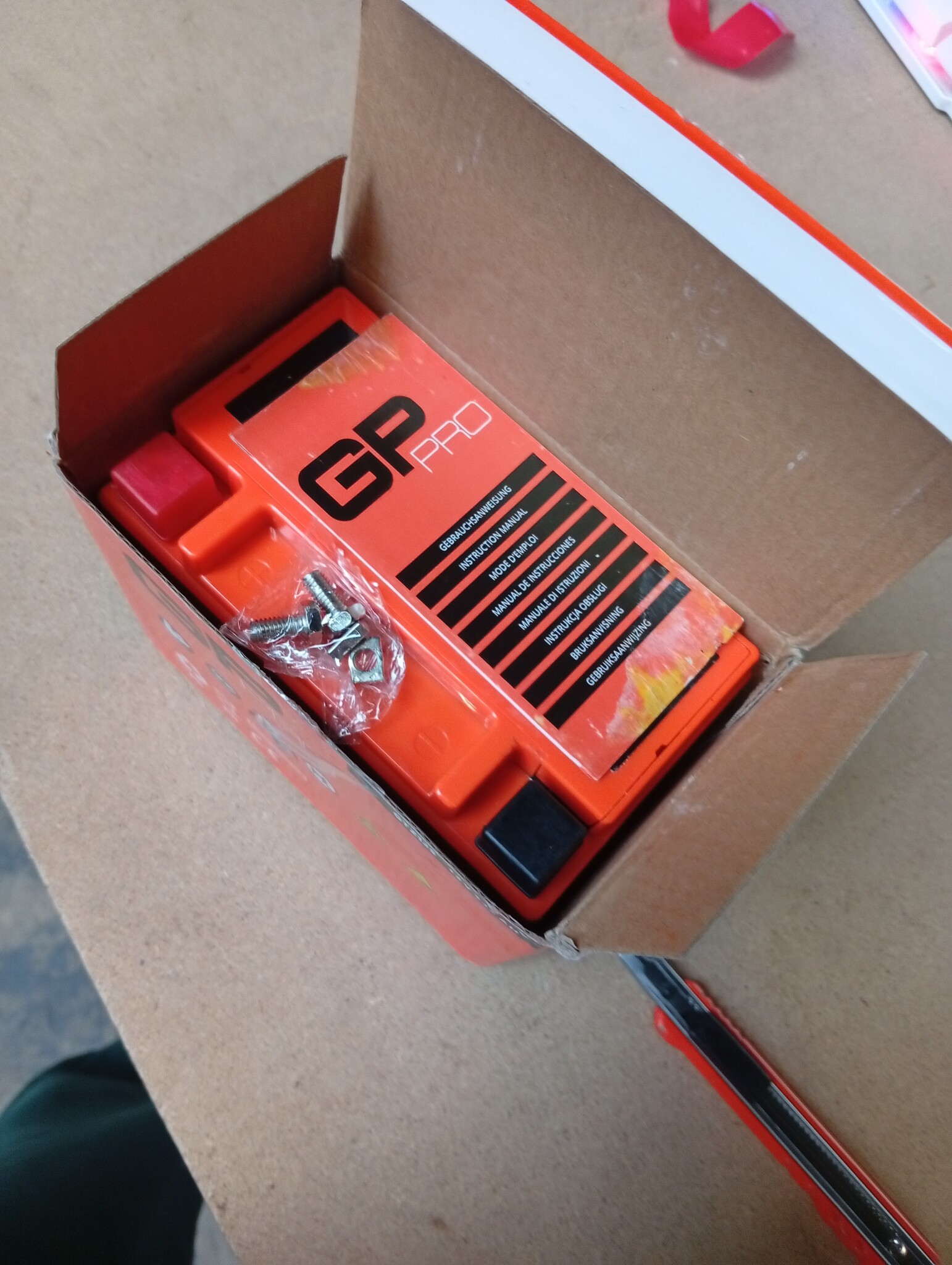 GP-PRO Gel-Accu 12V 12Ah - Motoraccu onderhoudsvrij (vervangt YTZ12S)