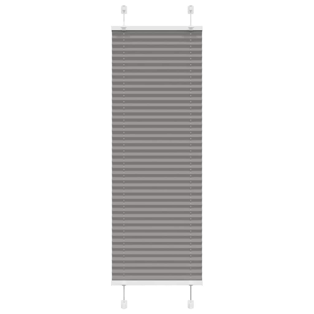 Plissé rolgordijn Antraciet 45x100 cm - 74% Korting!
