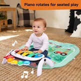 Baby Einstein Farm Explorers 4-in-1 Kickin' Tunes Muzikale Weide Muziek & Taalontdekking Gym, vanaf 0 maanden