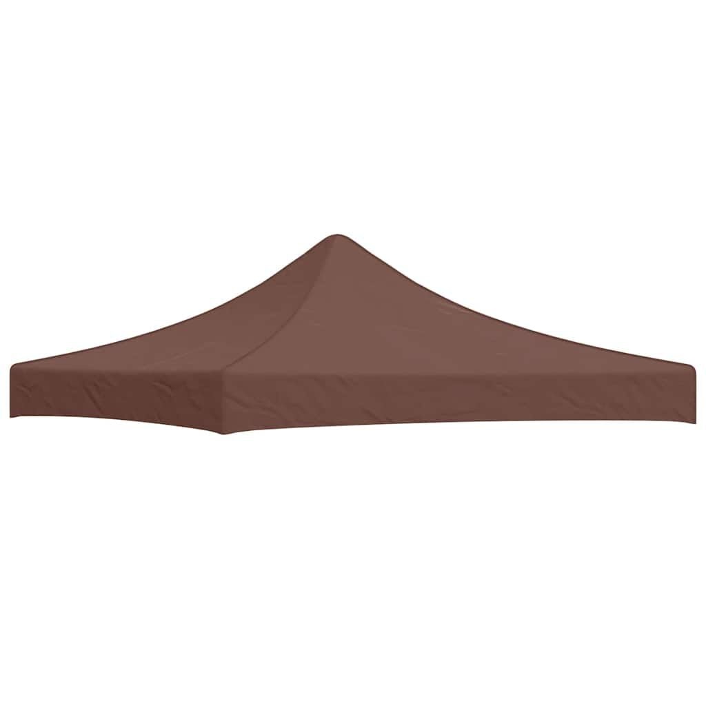 vidaXL Partytentdak 270 g/m² 3x3 m bruin