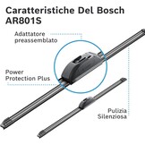 Bosch Aerotwin AR801S Ruitenwissers 600 mm - Set van 2 voor voorruit