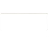 vidaXL Luifel uittrekbaar 350x150 cm crème