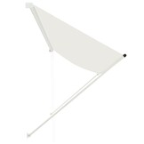 vidaXL Luifel uittrekbaar 350x150 cm crème