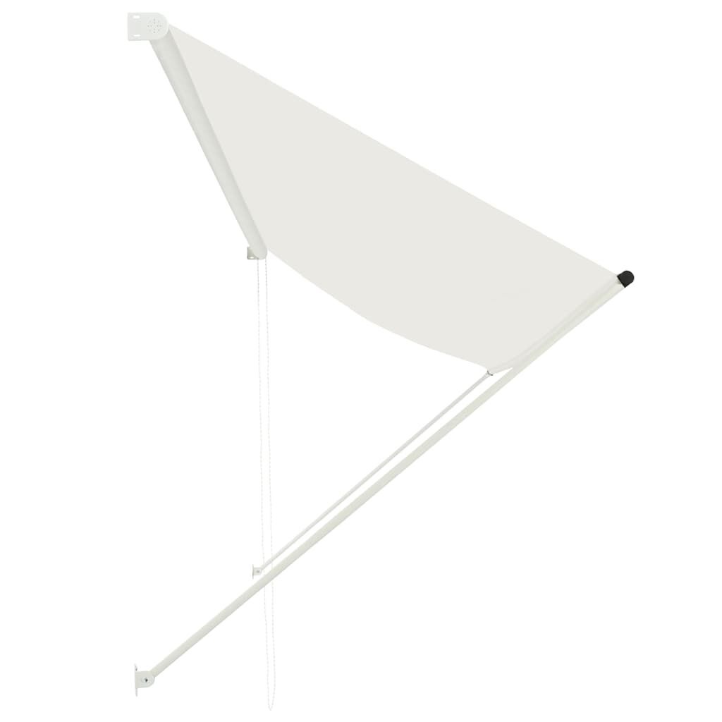 vidaXL Luifel uittrekbaar 350x150 cm crème