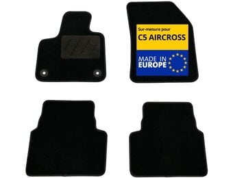DBS Automatten voor Citroen C5 AIRCROSS en Hybrid vanaf 12/2018 - 4-delige set zwart