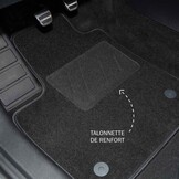 DBS Automatten voor Citroen C5 AIRCROSS en Hybrid vanaf 12/2018 - 4-delige set zwart