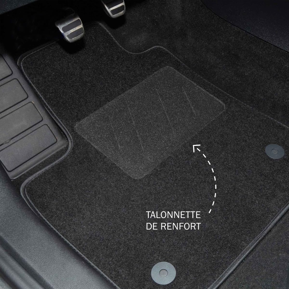 DBS Automatten voor Citroen C5 AIRCROSS en Hybrid vanaf 12/2018 - 4-delige set zwart