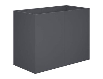 vidaXL Plantenbak Antraciet 80 x 40 x 60 cm Koudgewalst staal