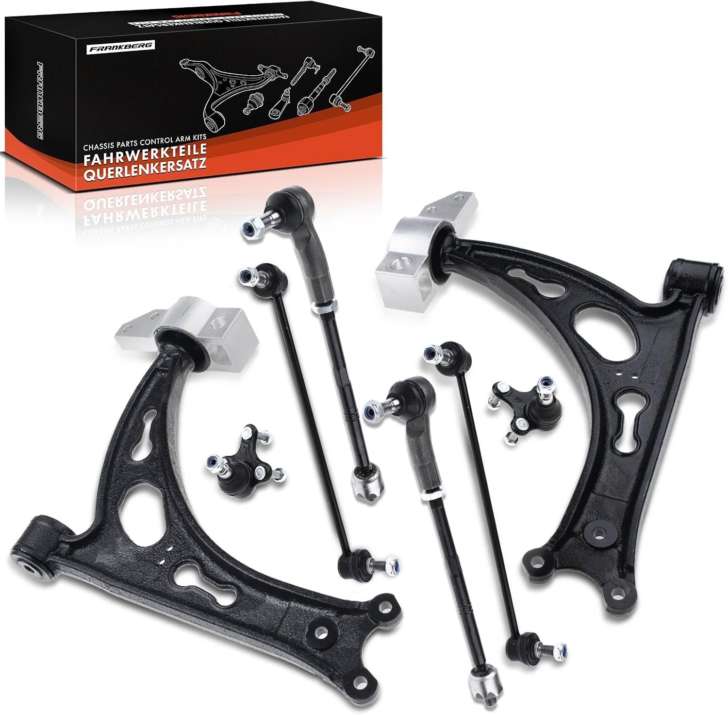 Frankberg 10 x draagarmenset voor Golf Plus 5M1 521 motor 2004-2013 A3 8P1 2003-2012 Leon 1P1