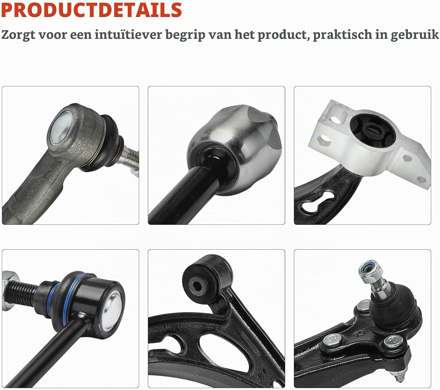 Frankberg 10 x draagarmenset voor Golf Plus 5M1 521 motor 2004-2013 A3 8P1 2003-2012 Leon 1P1