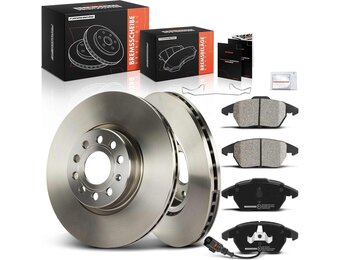 Frankberg Remschijfset en Remblokken vooras 312mm - Compatibel met diverse VAG modellen