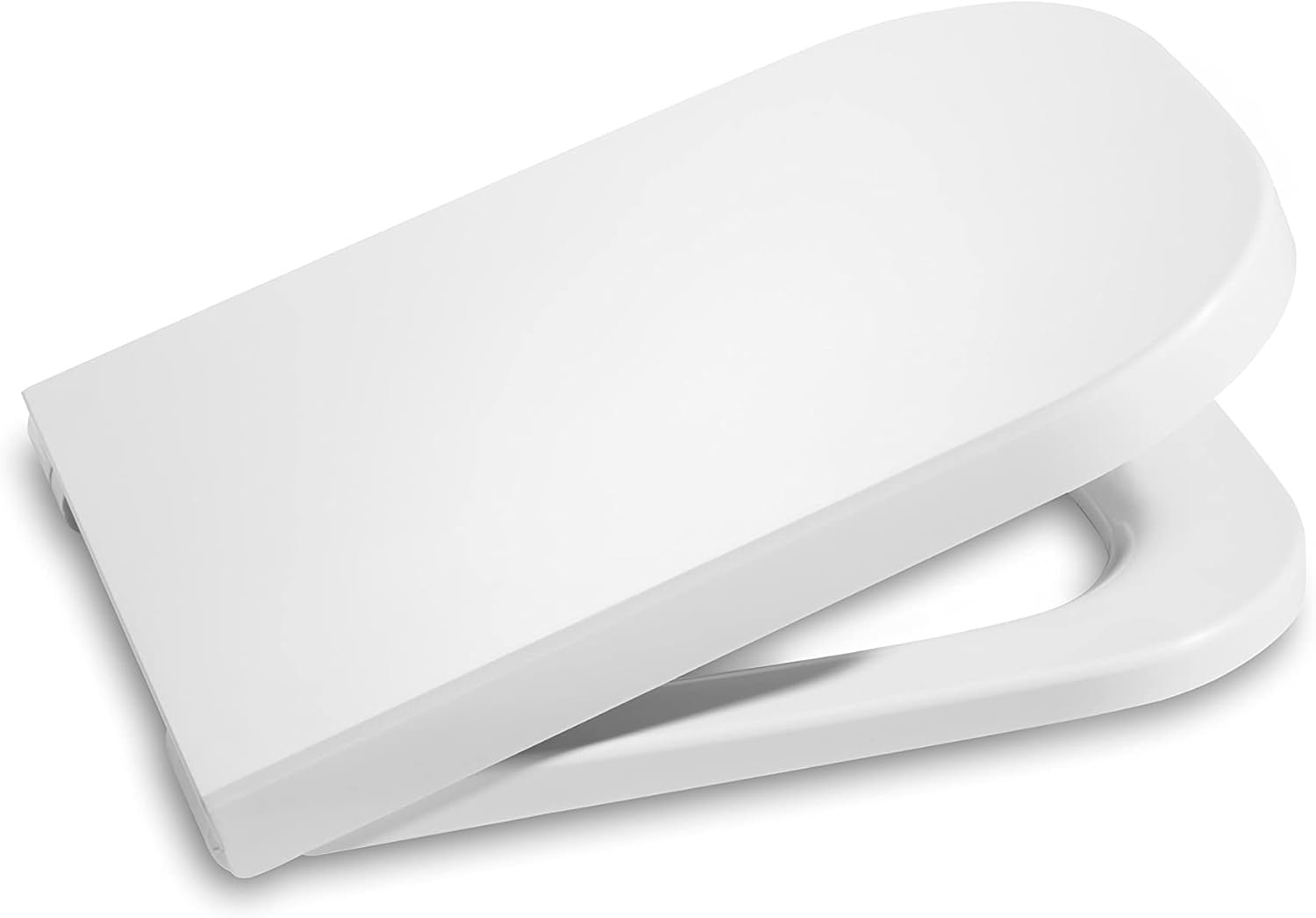 Roca A80147000B THE GAP SQUARE deksel voor valstoel, normaal, wit