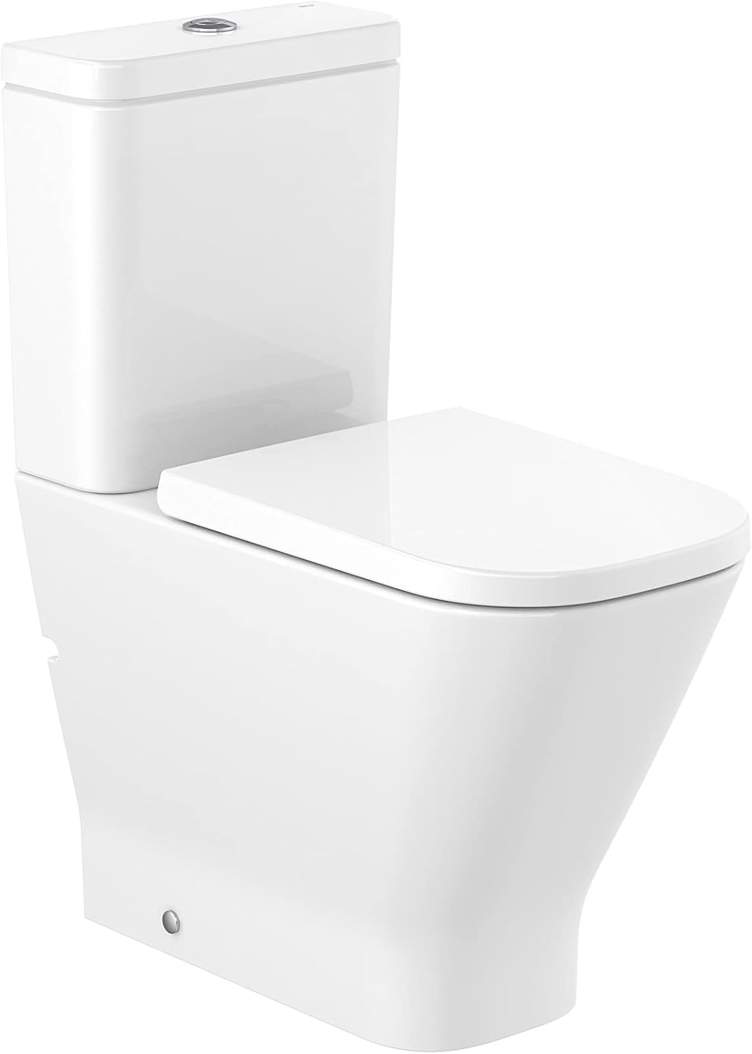 Roca A80147000B THE GAP SQUARE deksel voor valstoel, normaal, wit