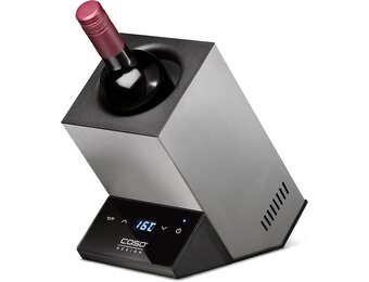 CASO WineCase One Inox Wijnkoeler - Zilver - Voor flessen tot 9 cm diameter
