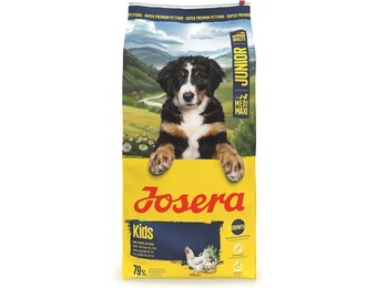 JOSERA Kids Droogvoer voor jonge honden van grotere rassen, 12,5 kg - Maat 12,5 kg (verpakking van 1)