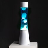 FISURA Lavalampe Wit - 39,5 cm - Inclusief Reservepeertje