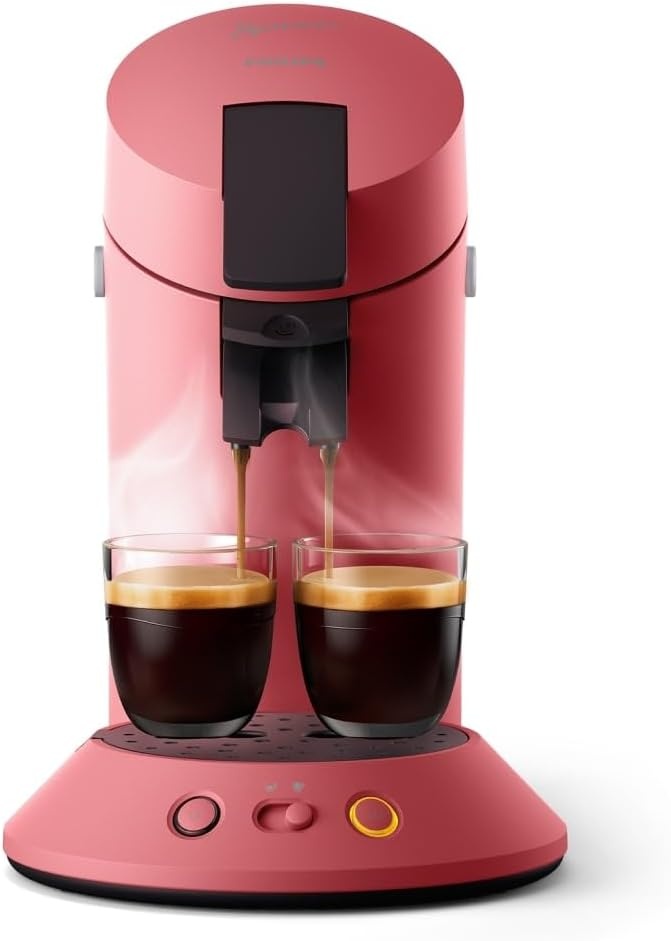 Philips Senseo Original Plus Koffiepadmachine - Soft Red