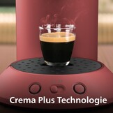 Philips Senseo Original Plus Koffiepadmachine - Soft Red