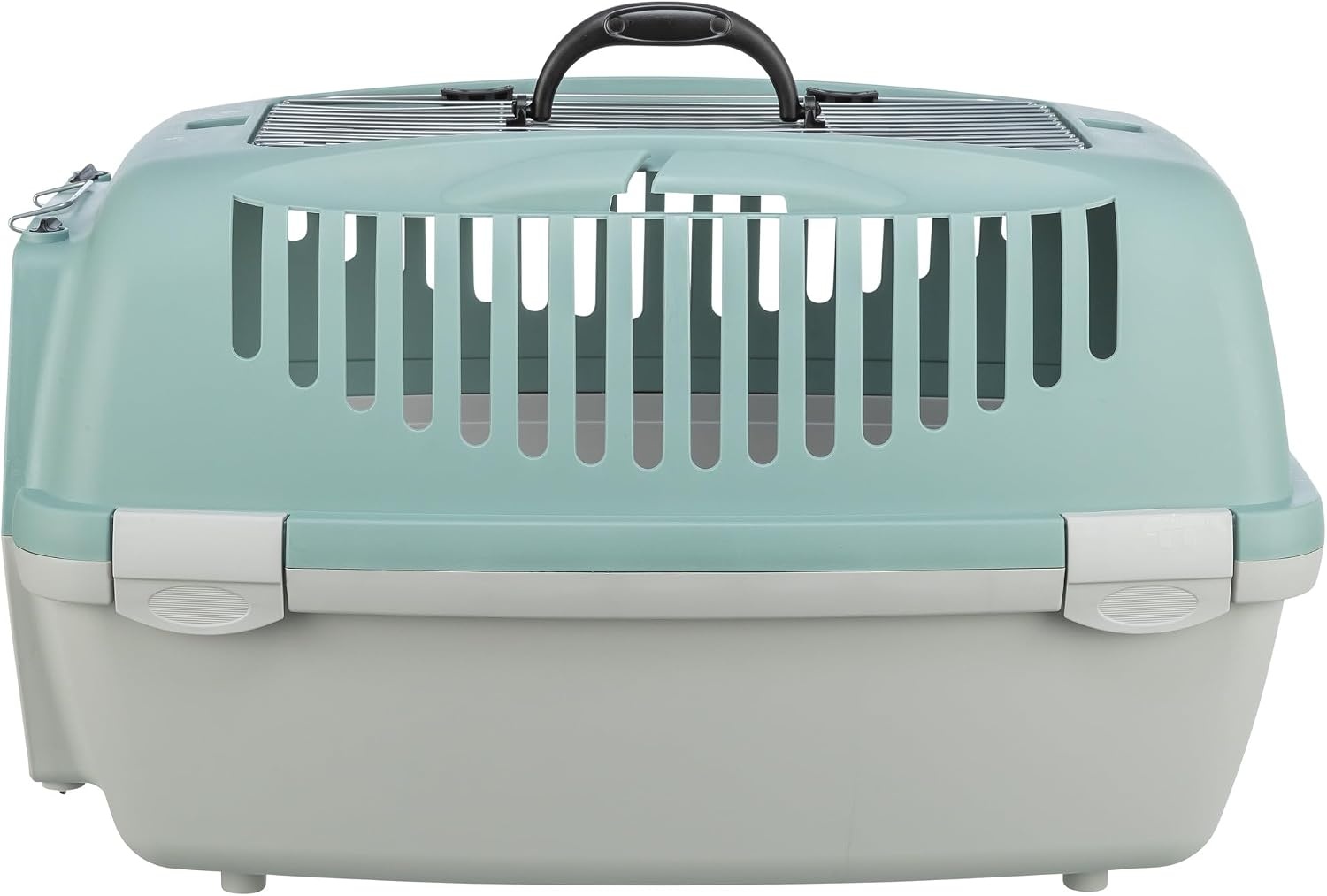 Trixie reismand capri open top lichtgrijs/salie S 61x40x38 cm
