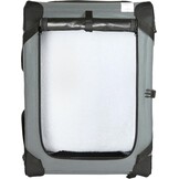 Amazon Basics Draagbare opvouwbare reiskennel met 4 deurtjes en zachte zijkanten, S 66 x 45 x 45cm - Maat S (66 x 46 x 46 cm)