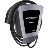 HEIDELBERG Amperfied Energy Control Plus Wallbox 11 kW, zilver/zwart, met 7,5 m laadkabel