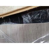 vidaXL Staande Bartafel Bewerkt hout Rechthoekig