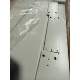 vidaXL Salontafel 100x100x35 cm bewerkt hout wit