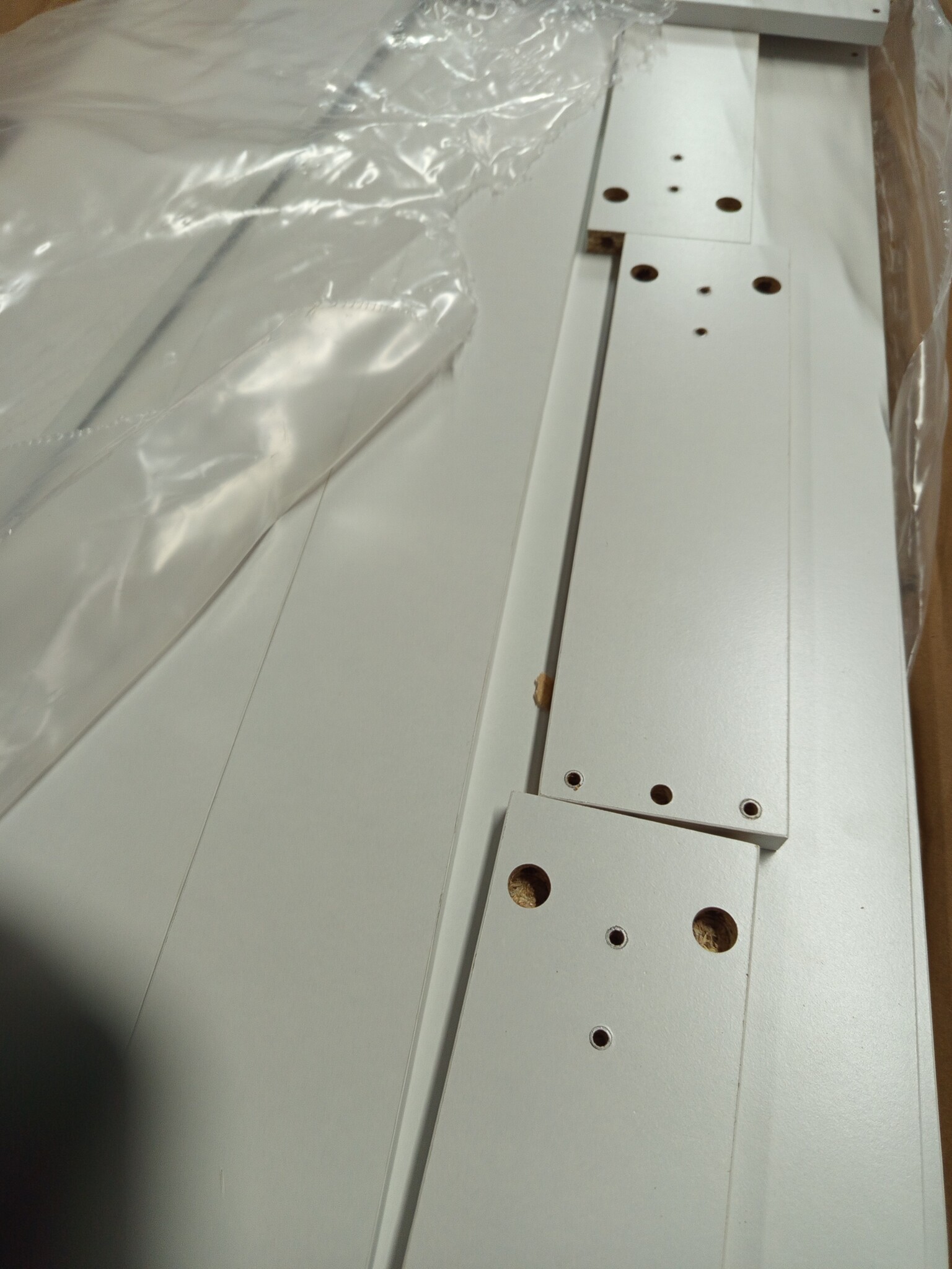 vidaXL Salontafel 100x100x35 cm bewerkt hout wit