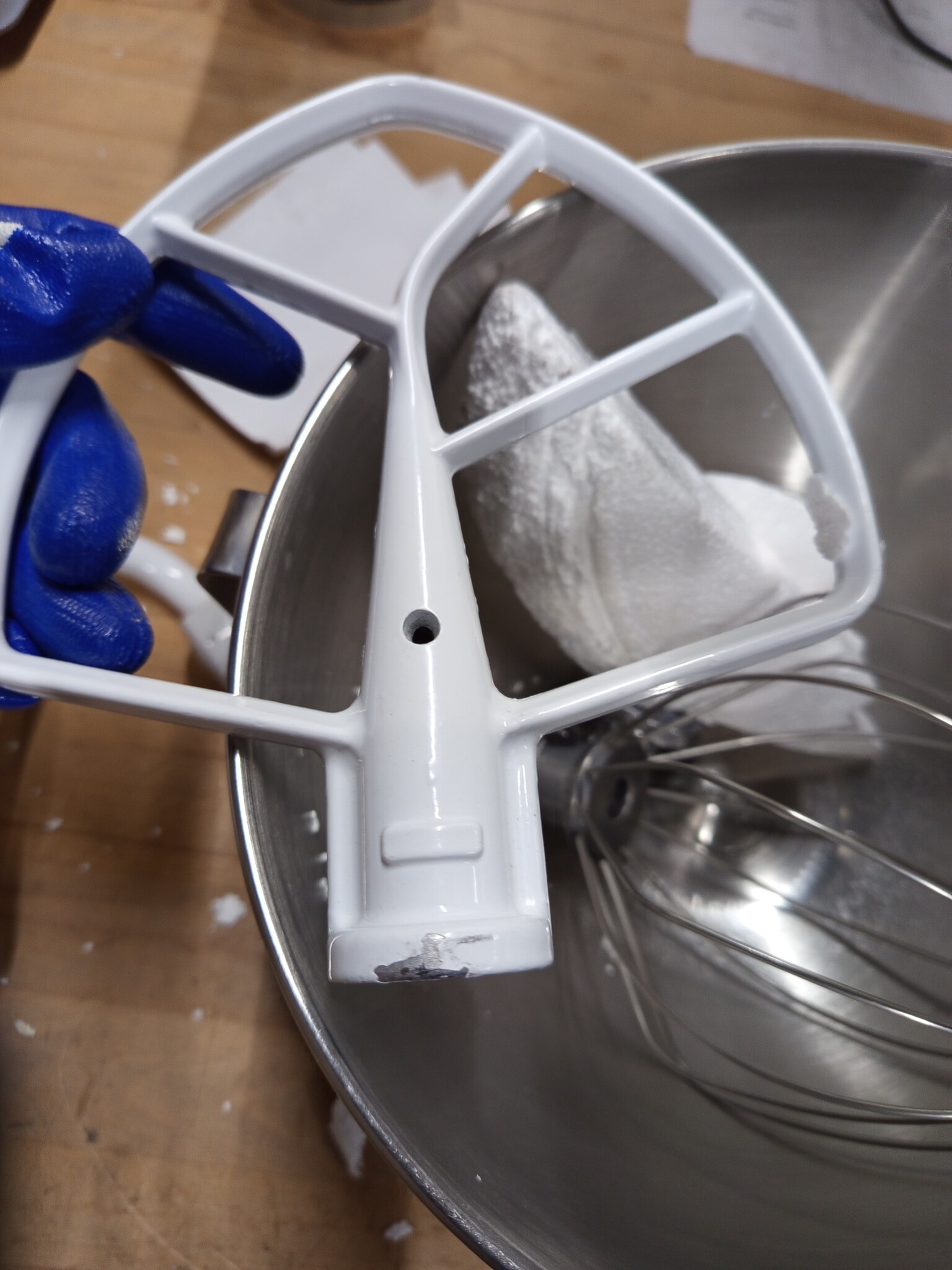 KitchenAid HEAVY DUTY 5KSM55SXXEWH Planetaria met hefschaal, 5,2 liter, wit