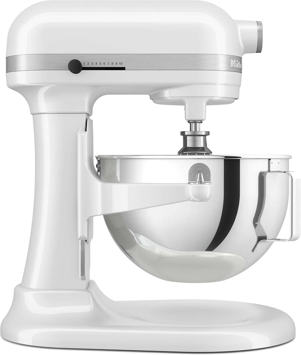 KitchenAid HEAVY DUTY 5KSM55SXXEWH Planetaria met hefschaal, 5,2 liter, wit