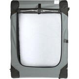 Amazon Basics Draagbare Hondenbench - Opvouwbaar - Maat L (91 x 61 x 61 cm) - Grijs