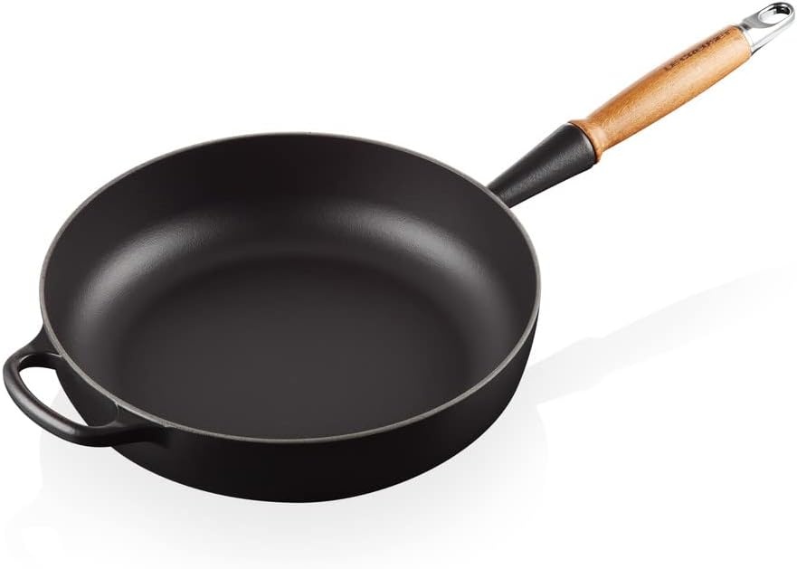 Le Creuset Signature Sautépan met houten handvat 28 cm - Ofenrot