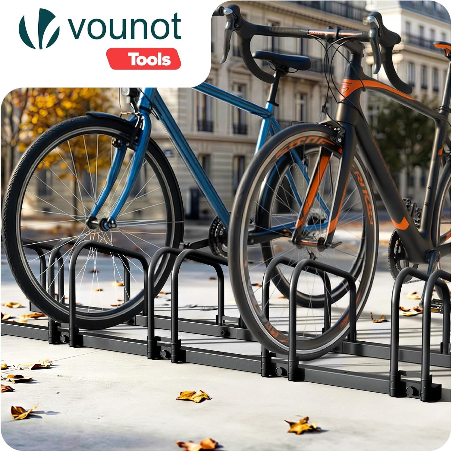 vounot Ratelier 5 fietsen zwart
