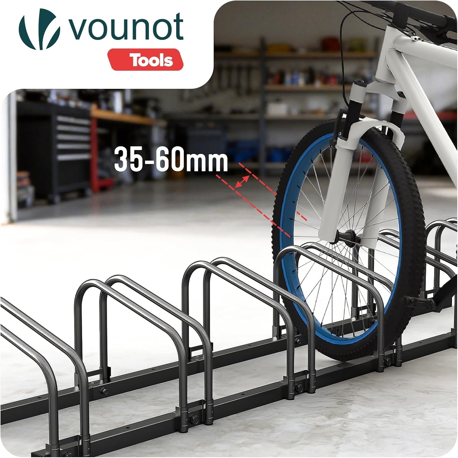 vounot Ratelier 5 fietsen zwart