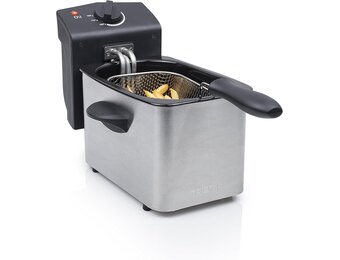 Tristar FR-6919 Friteuse – Compacte 2 liter Frituurpan – 800 Watt - Maat 2 Liter