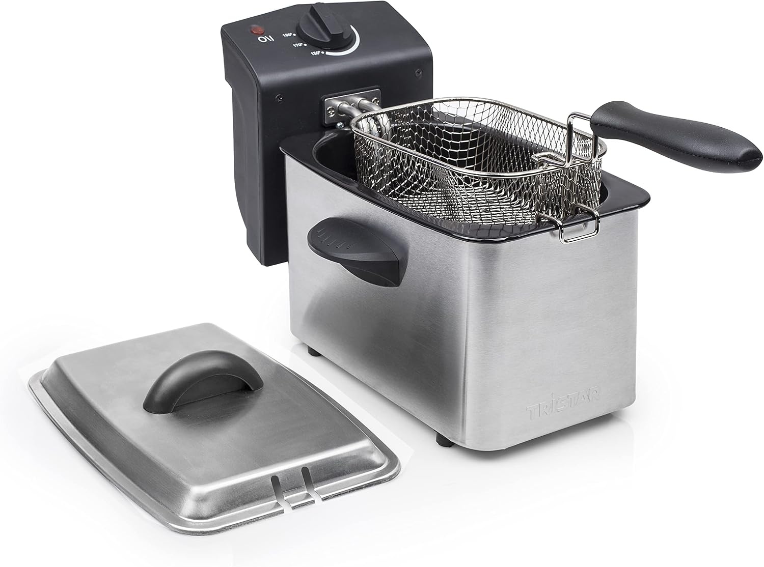 Tristar FR-6919 Friteuse – Compacte 2 liter Frituurpan – 800 Watt - Maat 2 Liter