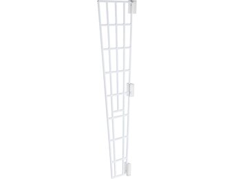 Trixie 44183 Beschermrooster voor ramen, zijpaneel, 62 × 16/7 cm, wit